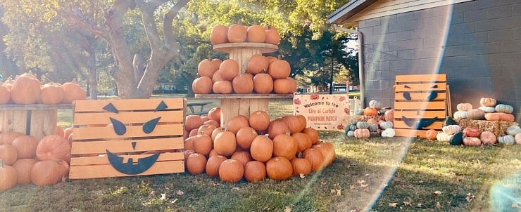 2023 Pumpkin Patch Welcome Sign