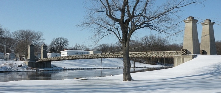 General Dean Bridge Snow